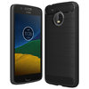 Flexi Slim Carbon Fibre Case for Motorola Moto G5 - Brushed Black